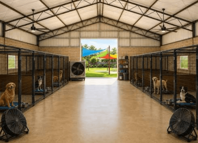 A Backup Window Unit Is Not A Cooling Plan For Thirty Kennels